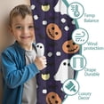 thumbnail image 3 of Blackout Kids Curtains,Halloween Ghost & Pumpkin Pattern Childrens Insulated Curtains Set Of 2,Bedroom Essentials,Toddler Room Decor 42"x63", 3 of 5