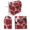 thumbnail image 4 of Flower Stand Mixer Cover, Blossoming Nature Themed Fresh Seasonal Romantic Spring Bouquet, Kitchen Appliance Organizer Bag Cover with Pockets, 5 Quarts, Pale Pink Vermilion, by Ambesonne, 4 of 4