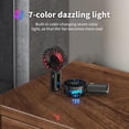 thumbnail image 6 of RUXAN Portable Pocket Fan with USB Rechargeable Battery 3 Speed Handheld Fan Lanyard Personal Desk Table Fan for Daily,Travel, Outdoors, Hiking, Camping, 6 of 12