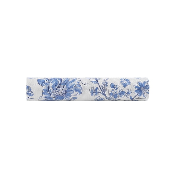 The Pioneer Woman Agatha Non-Adhesive Vinyl Shelf Liner, Blue, 12" x 10'
