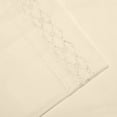 thumbnail image 3 of Hotel Luxurious 1800 Series Super Soft Embroidery 4 Piece Sheet Set (California King, Ivory), 3 of 4