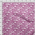 thumbnail image 4 of oneOone Cotton Jersey Fuschia Pink Fabric Bird Sewing Material Print Fabric By The Yard 58 Inch Wide, 4 of 4