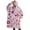 Pink Breast Cancer-2, variant on Oversized Wearable Blanket Hoodie,Pink Breast Cancer and Love Sherpa Blanket Hoodie with Super Pockets,Super Warm Fuzzy Pullover for Women & Men