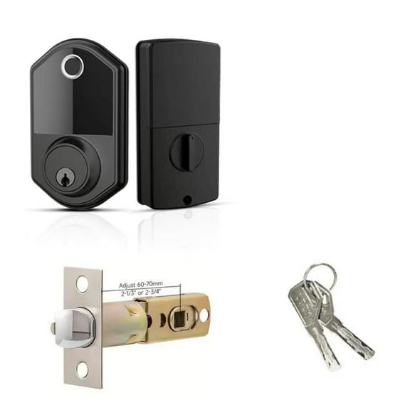 Fordilock Keyless Finger Print, Biometric Door Lock with Key,Fully Automatic Keyless Entry