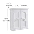 thumbnail image 3 of Versailles Removable Wall Cabinet, 3 of 10