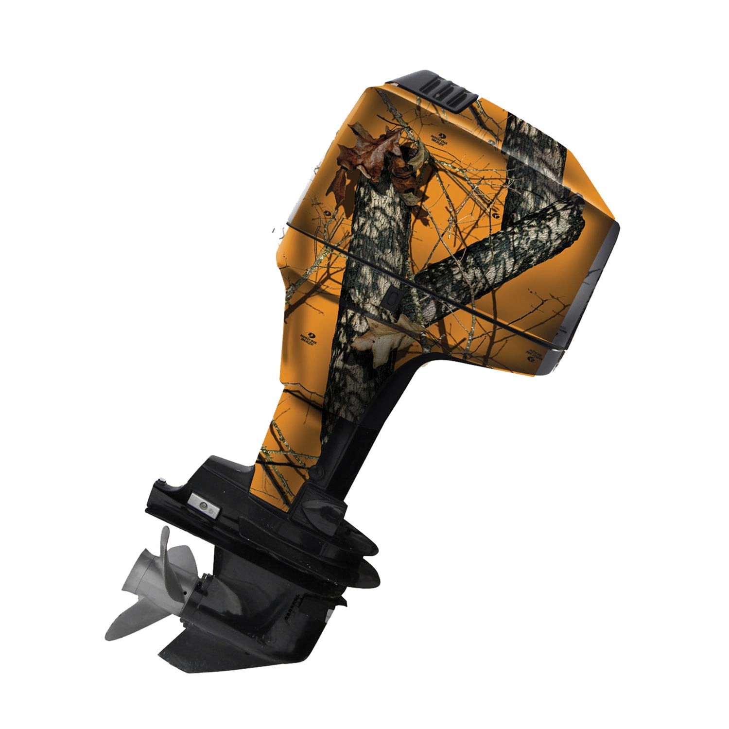 Mossy Oak Camo Boat Motor Wrap 90hp Blaze