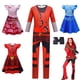 thumbnail image 2 of Disfraz de cosplay rojo de Descendants 4, mono para niños, película The Rise of Red, vestido de princesa Chloe, vestido de fiesta de cumpleaños de Halloween para niñas, 2 of 5