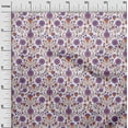thumbnail image 3 of oneOone Polyester Spandex Dusty Purple Fabric Florals Sewing Craft Projects Fabric Prints By Yard 56 Inch Wide, 3 of 4