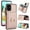 Rosegold, variant on ELEHOLD Case for Samsung Galaxy A51 4G,Business PU Leather Stand Case with Card Holder & Ring Holder,Black