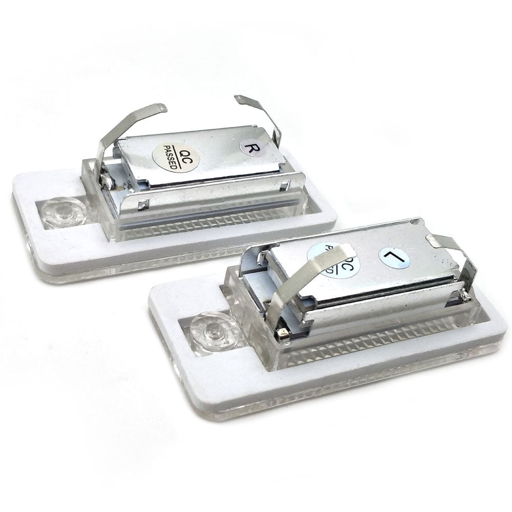 Nikauto Automotive LED License Plate Light for Audi A3 S3 A4 S4 A6 C6 A8 S8 Q7 RS4 RS6