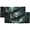 Pattern-1, variant on Eagle Kitchen Window Curtain Valance Forest Waterfall Nature Landscape Window Treatment for Living Room Bedroom Bathroom 54 by 18 in, 2 Panel