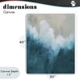 thumbnail image 4 of Stupell Industries Coastal Aerial Tide Abstraction Canvas Art, 30 x 40, by Denise Brown, 4 of 8