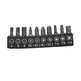 thumbnail image 3 of Juego de puntas de destornillador de extensión de broca para adaptador de broca Suministros Piezas Punta de destornillador de 10 piezas, 3 of 6