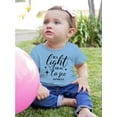 thumbnail image 2 of Be A Light For All To See T-Shirt Infant -Smartprints Designs,  6 Months, 2 of 4