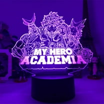 AVEKI-Acrylic 3D Lamp Anime My Hero Academia Dabi Led Light for Bedroom Decor Cool Manga Gift for Him RGB Colorful Holiday Night Light