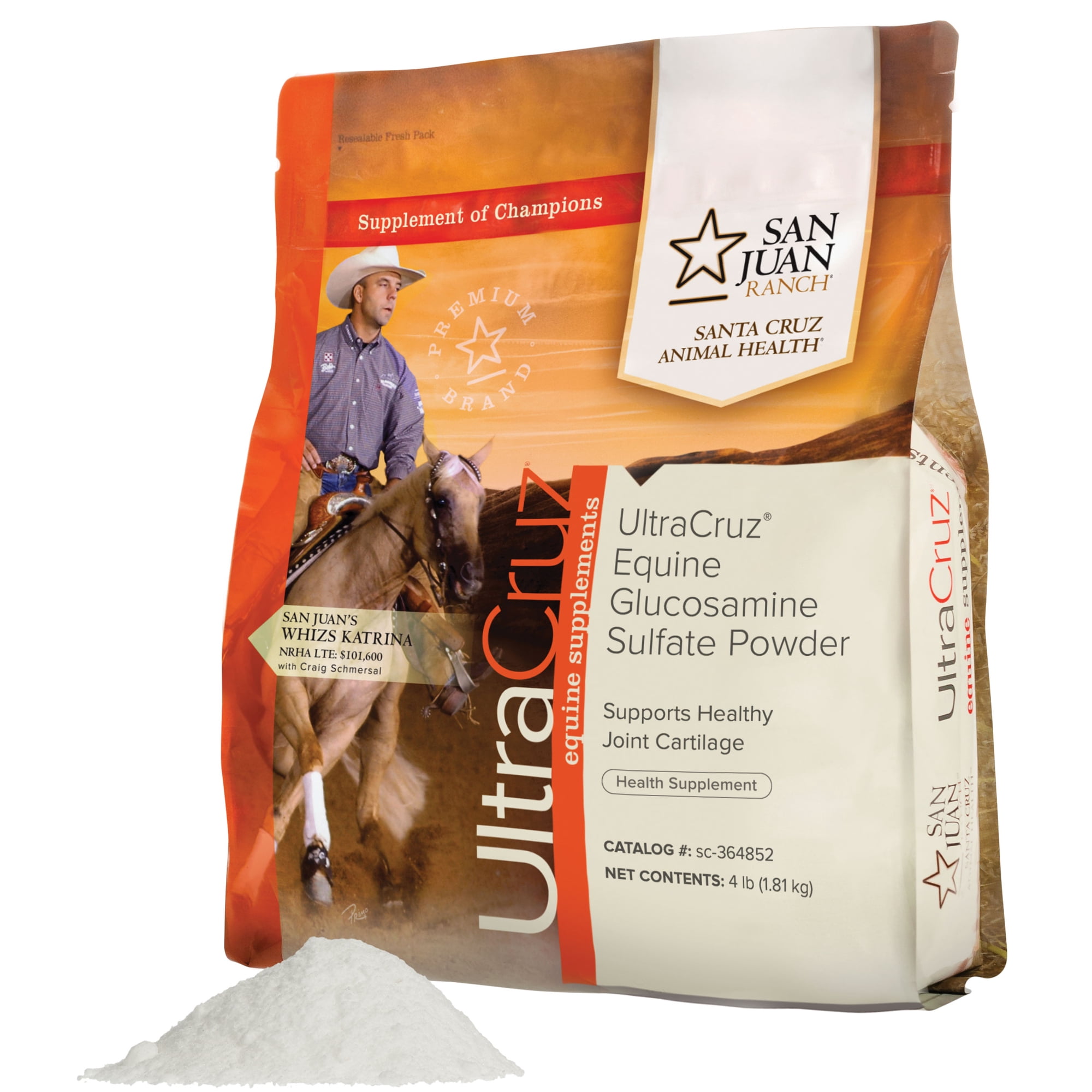 UltraCruz® Equine Glucosamine Sulfate, 4 lb, powder