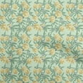 thumbnail image 1 of oneOone Cotton Poplin Light Green Fabric Watercolor Craft Projects Decor Fabric Printed By The Yard 42 Inch Wide, 1 of 4
