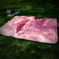 thumbnail image 5 of Heitune Outdoor Portable Machine Lavable Oxford Cloth Picnic Pad A Prueba de Humedad Espesar Playa Tierra Mat(Rejilla roja y Blanca), 5 of 5