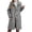 Light Gray-HraV, variant on Vdoaml Girls Long Wool Blend Overcoat Kids Lapel Collar Single Breasted Button Coat Children Fall Winter Outerwear 8-9 Years Light Gray