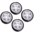 thumbnail image 4 of RC Rally Tires, 4PCS 17mm Rugged Plastic 1/8 RC Car Wheel Tyres, Suitable for Various Driving Conditions, 4 of 7