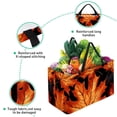 thumbnail image 3 of Maple leaves Large Foldable Oxford Cloth Picnic Basket - Versatile Shopping Basket, Laundry Organizer, and Shopping Bag, 3 of 7