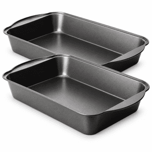 Katbite 2-Piece Nonstick Carbon Steel Baking Pans Set