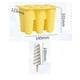 thumbnail image 4 of 2PCS Silicone Popsicle Molds Homemade Ice Cream Molds for Kids,Green, 4 of 5