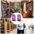 thumbnail image 5 of My Hero Academia Himiko Toga Bookends Wood Book Divider Decor Shelves Non-Skid Book Stand 2 Pieces For Classroom Dormitory Bookshelf Office Home, 5 of 7