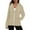 Khaki, variant on Enjoytime Zip Up Sweatshirt Women Casual Solid Color Long Sleeve Shirts with Pockets Lightweight Loose Tops 2025
