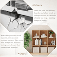 thumbnail image 5 of Anhdah 12 Cube Storage Organizer, Cube Bookcase Closed Back Panel Bedroom, Living Room, Home Office, Closet Bookshelves Natural Oak, 5 of 6