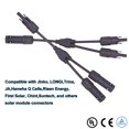 thumbnail image 5 of 1 Pair Solar y Cable Solar Y Plug Solar Cable Y Splitter MMF/FFM Y Branch Connector Photovoltaic, 5 of 5