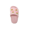 thumbnail image 6 of bebe Toddler Girls EVA Slides – Cute Slide Sandals with Charms, 6 of 7