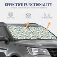 Car Windshield Sun Shade Foldable Sun Shade for Car Windshield
