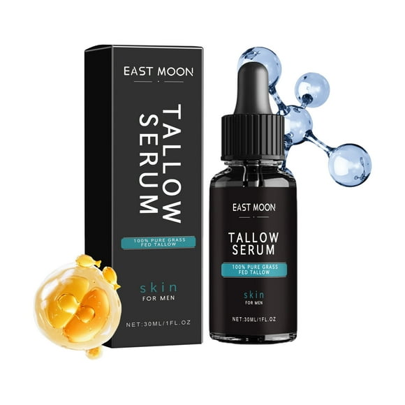 Wrinkle Defense Tallow Balm, Mens Facial Anti-aging Tallow Balm firming for Face (Essence)30ml