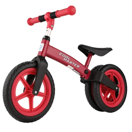 BULEX 11"Kids Balance bike Kids No-Pedal Learn To Ride Pre Bike w/ Adjustable Seat