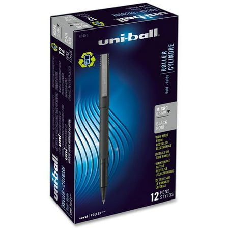 Uni-Ball Classic Rollerball Pens, 1 Dozen (Best Mont Blanc Rollerball Pen)