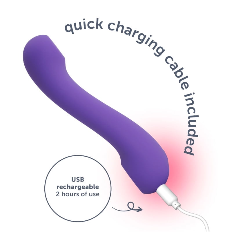 plusOne Vibrating Thumping Arouser,  External Vibrator, 10 Intensity Settings, Waterproof