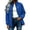 Blue(Jackets), variant on Women's Lightweight Stand Collar Windbreaker Jackets, Casual Solid Zip-Up Bomber Coat with Elastic Cuffs