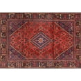thumbnail image 1 of Ahgly Company Machine Washable Indoor Rectangle Traditional Brown Area Rugs, 7' x 10', 1 of 7