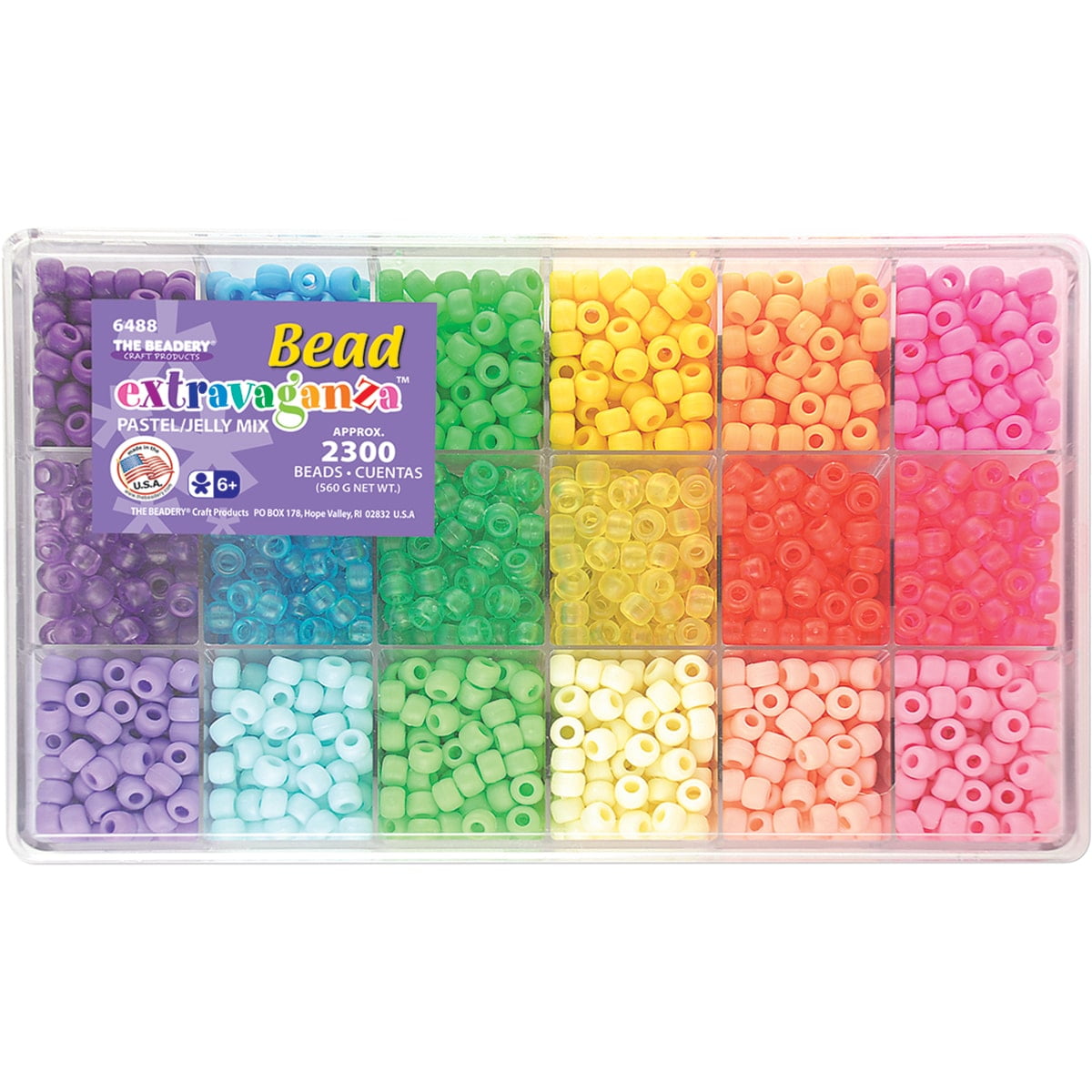 The Beadery Brights Bead Extravaganza Bead Box Kit