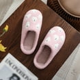 thumbnail image 7 of BERANMEY Halloween Slippers for Women Perfect Soft Plush Comfy Warm Slip-On Cute Womens Slippers Indoor Fluffy House Slippers for Women and Men Non-slip Fuzzy Flat Slides, 7 of 7
