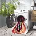 thumbnail image 5 of SAFAVIEH Braided Luvina Striped Reversible Area Rug, Ivory/Rainbow, 5' x 8' Oval, 5 of 19
