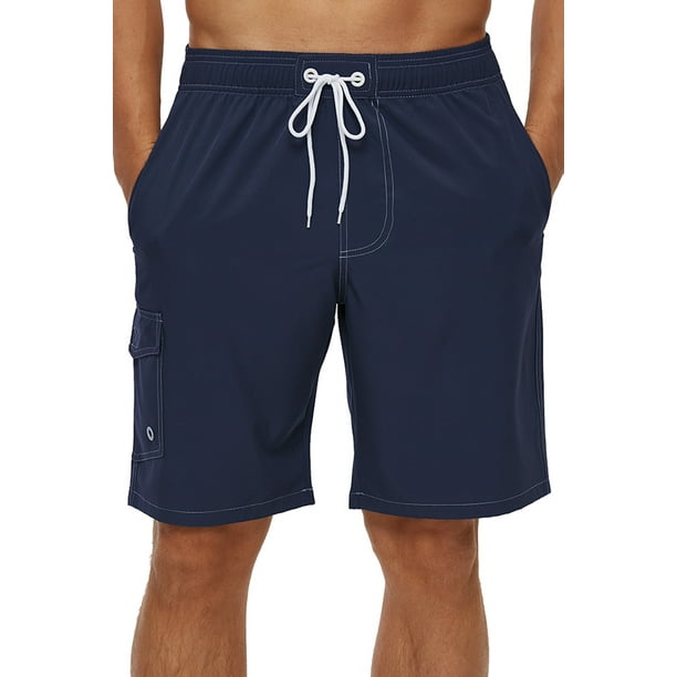 YuKaiChen Men's Quick Dry Swim Trunks Mesh Lining Beach Board Shorts