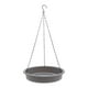 thumbnail image 5 of Comedero para pájaros, cuenco de agua colgante, baño para pájaros, comedero de agua con cadena, gran capacidad Gris, 5 of 9