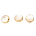 thumbnail image 4 of Conjunto de 3 Piezas Sunnimix Botones de la Concha para Trompeta Chapado en Oro, 4 of 6