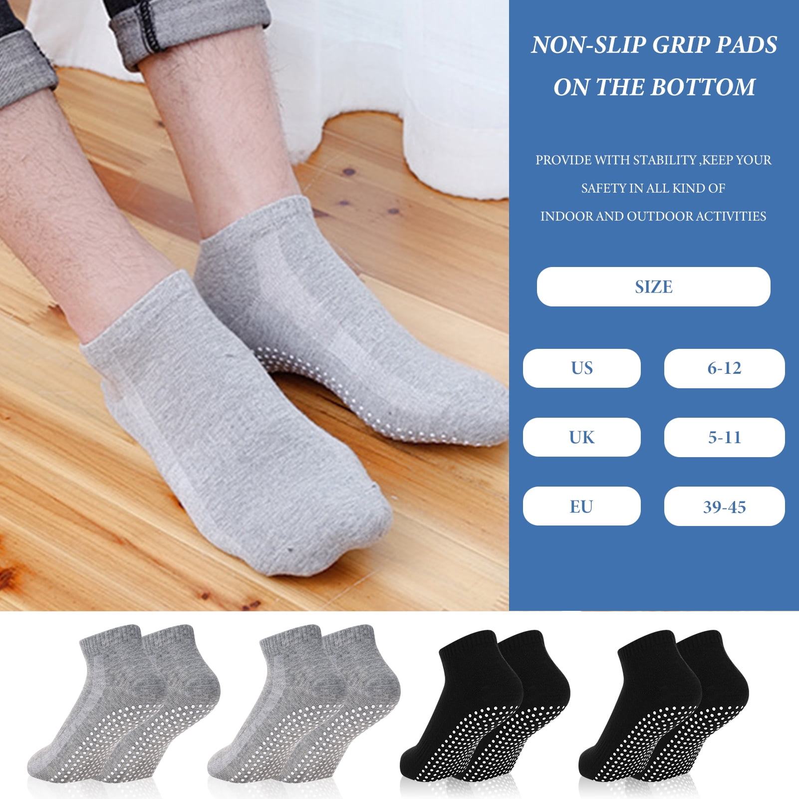 Anti Skid Socks – Fifty Plus