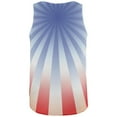 thumbnail image 2 of 4th of July Patriot Starburst All Over Adult Tank Top - Medium, 2 of 2