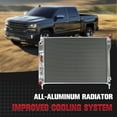 thumbnail image 4 of golytefs All Aluminum Radiator Cooling Radiator for Chevrolet Captiva Sport 2008-2015, 4 of 9