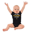 thumbnail image 3 of US Army Logo My Mom Hero Soldier Romper Boys or Girls Infant Baby Brisco Brands 12M, 3 of 6