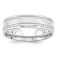 thumbnail image 1 of 14k White Gold Comfort Fit Unique Wedding Band Ring Size 13.5, 1 of 3